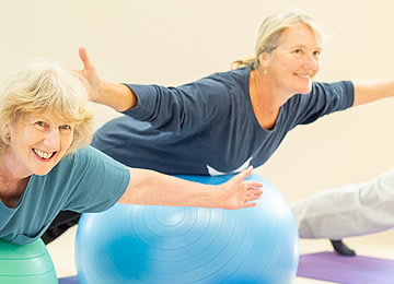 Womens Health Pilates Class